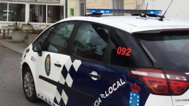 Foto de archivo de un coche de la Policía Local de A Coruña.