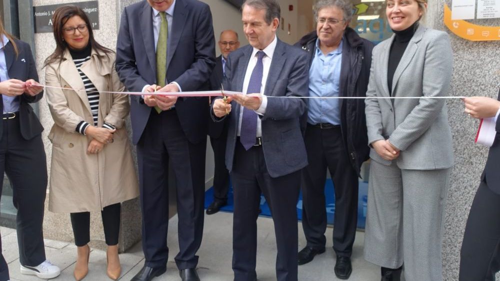 Inauguración de las oficinas de Aqualia en Vigo.