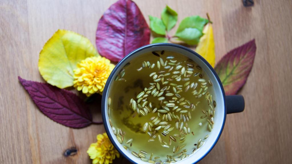 Infusión de hinojo.
