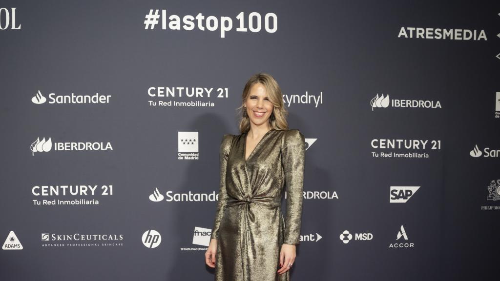 Ester Cerdán en el photocall de la gala 'Top 100 Mujeres Líderes 2022'