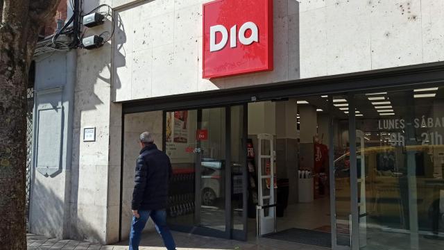 Un establecimiento de la cadena de supermercados Dia en Valladolid
