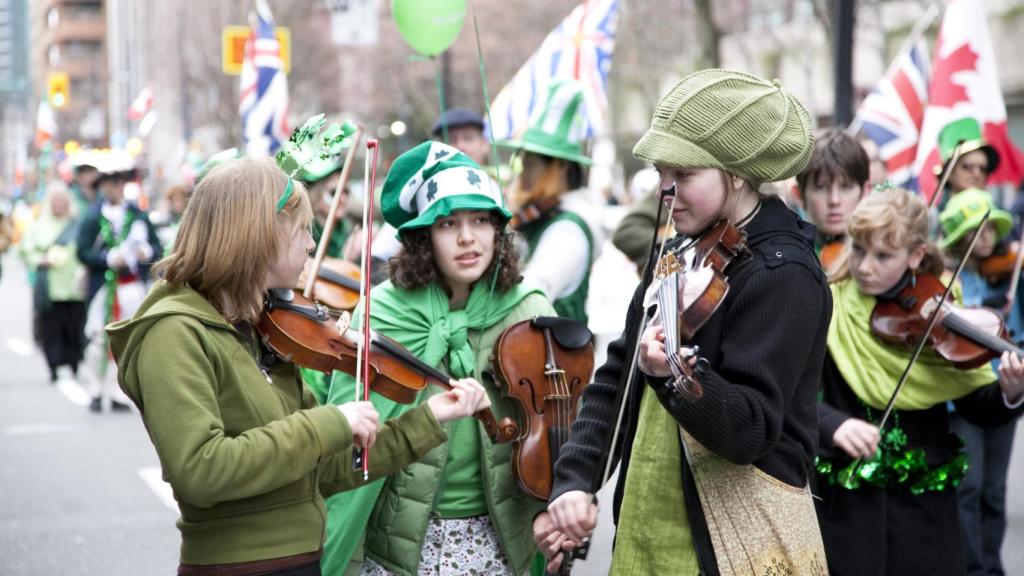 Desfile de San Patricio.