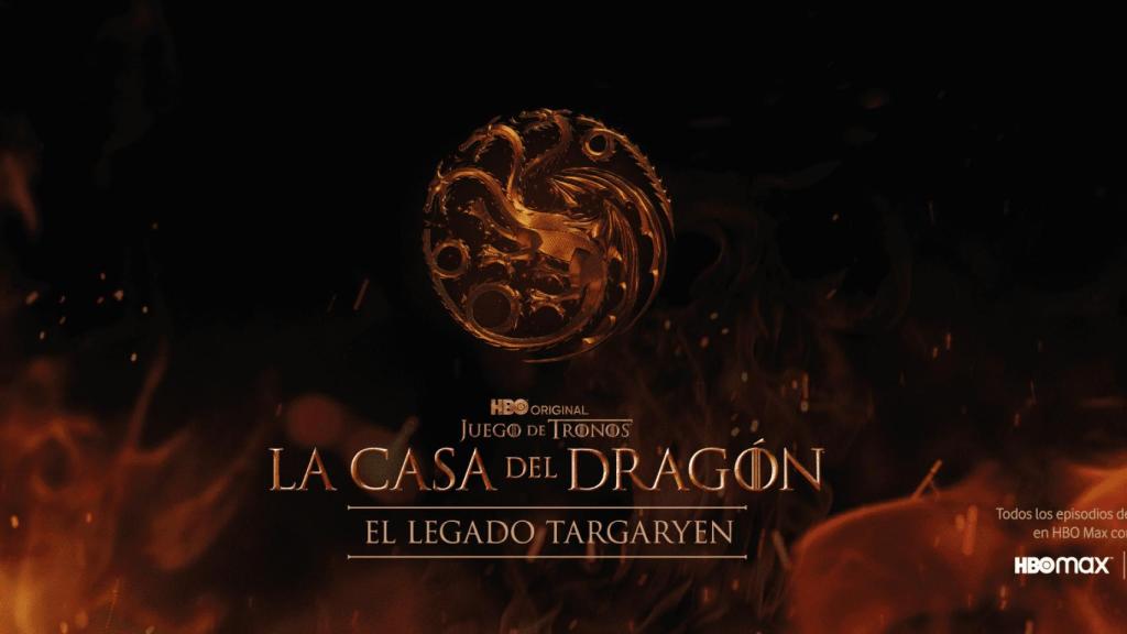 Cartel de La Casa del Dragón.