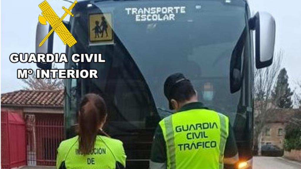 Inspección de transporte escolar