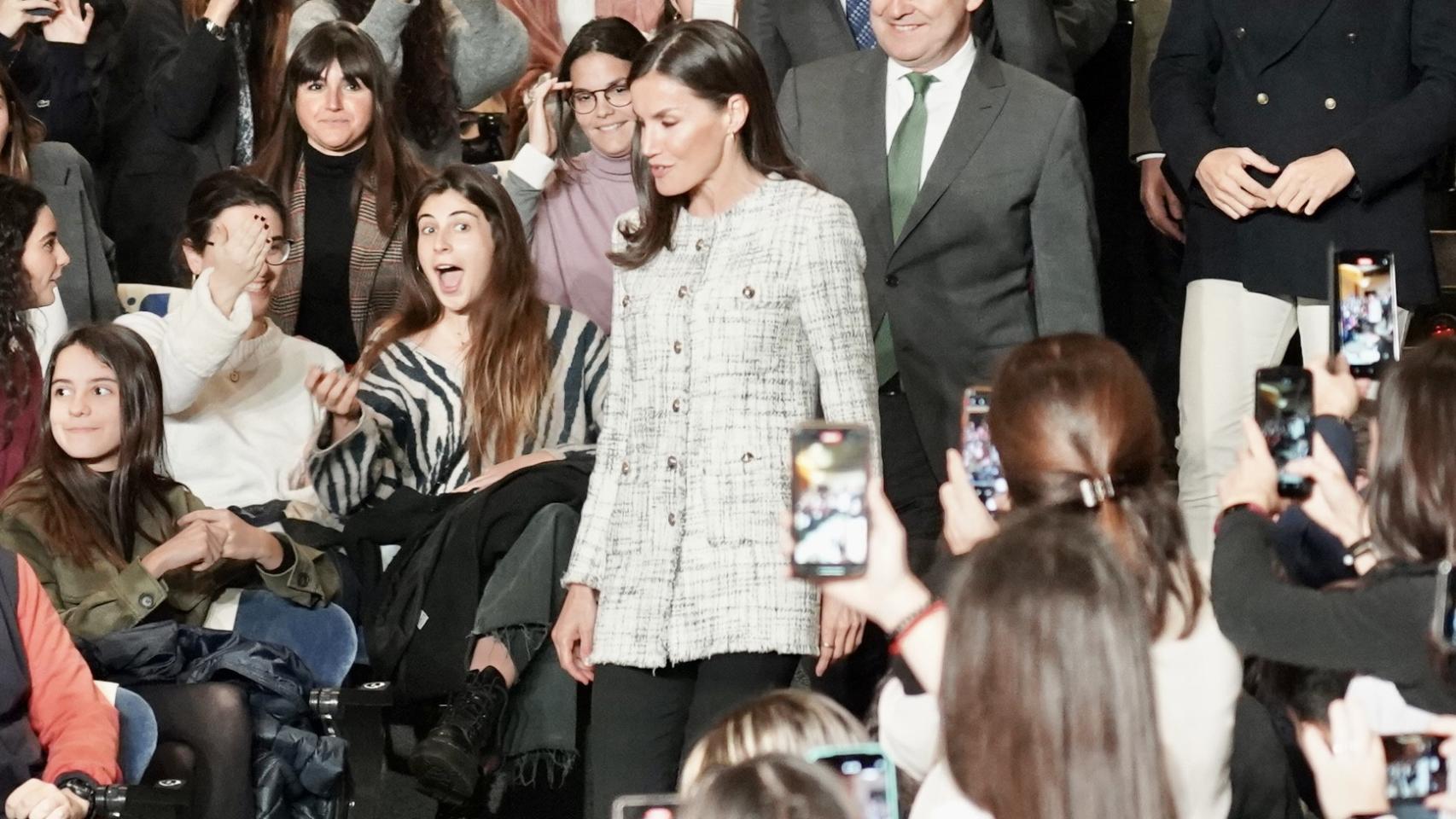 La reina Letizia en Valladolid