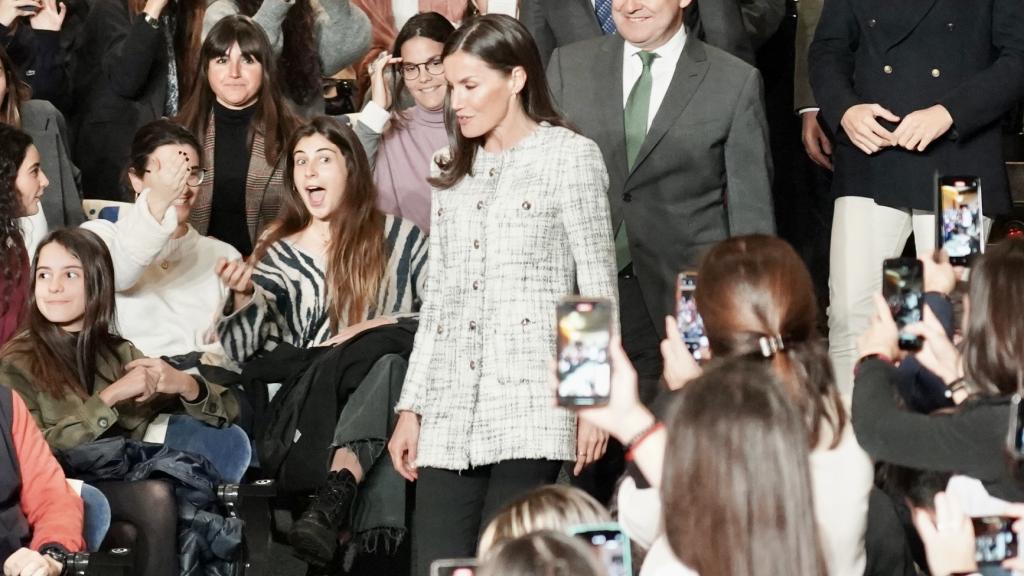 La reina Letizia en Valladolid