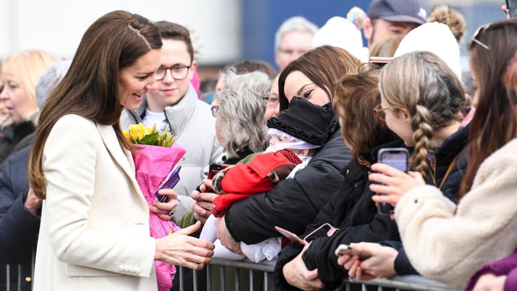 Kate Middleton desprende una imagen cercana.