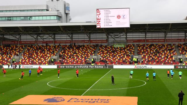 Estadio del Brentford, club donde milita Toney.
