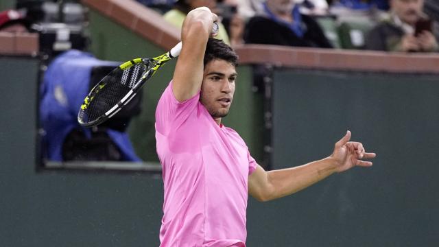 Carlos Alcaraz, en Indian Wells