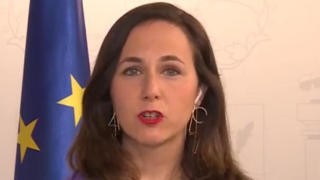 Ione Belarra este martes en una entrevista en TVE.