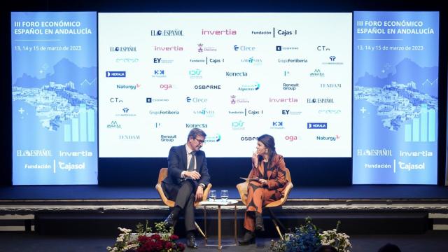 El consejero de Política Industrial y Energía, Jorge Paradelas, en conversación con EL ESPAÑOL.