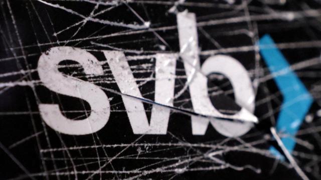 Ilustración con el logo de Silicon Valley Bank.