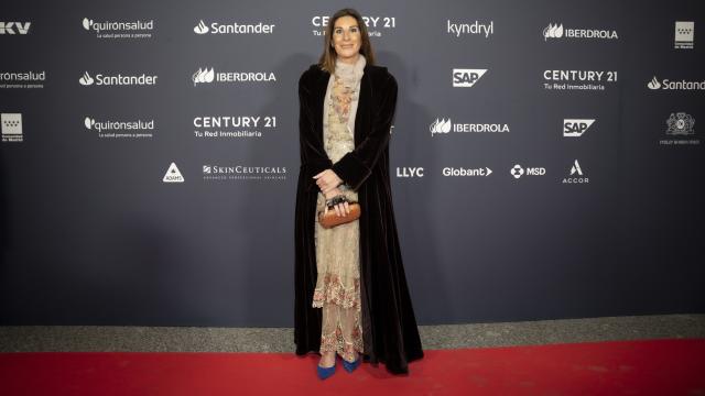 Pilar García de la Granja en el photocall de 'Las Top 100'