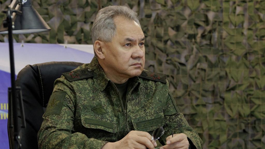El ministro de Defensa de Rusia Serguéi Shoigú.