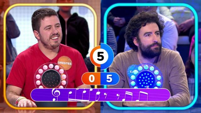 Orestes Barbero y Rafa Castaño en 'Pasapalabra'