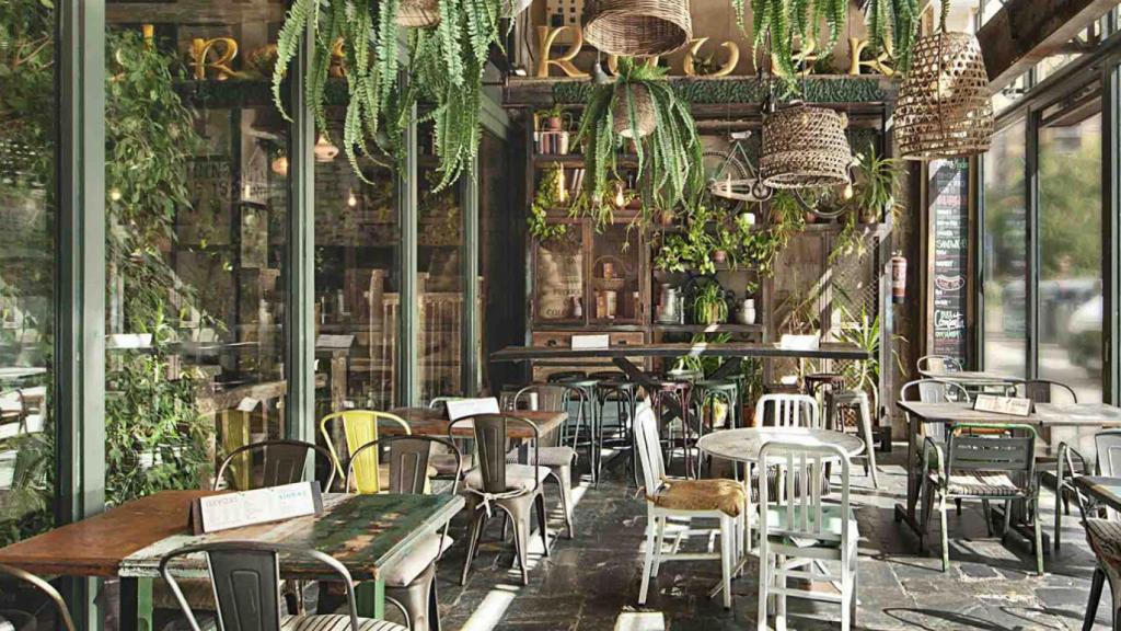 Terraza de The Irish Rover.