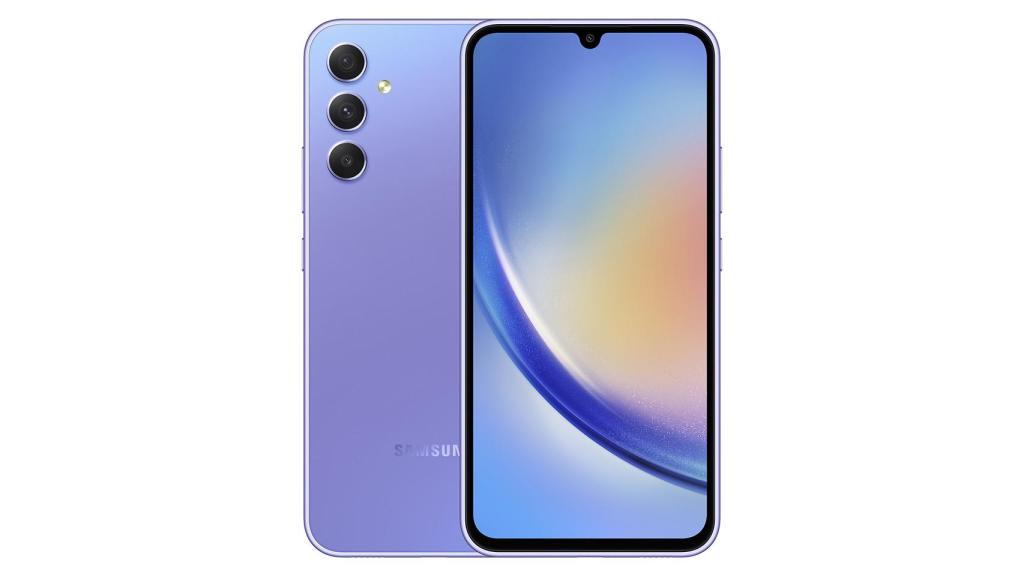 Samsung Galaxy A34 5G en morado