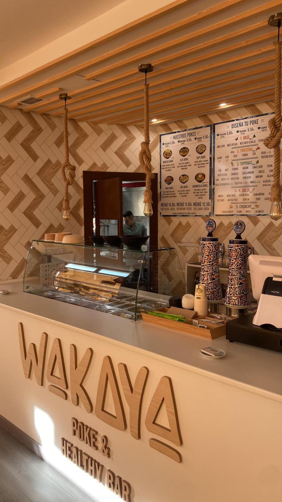 Interior del Wakaya antes de la inauguración.