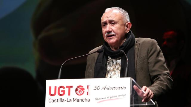 El secretario general de UGT, Pepe Álvarez, en una imagen de archivo.