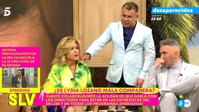 El zasca de Jorge Javier Vázquez a Lydia Lozano.