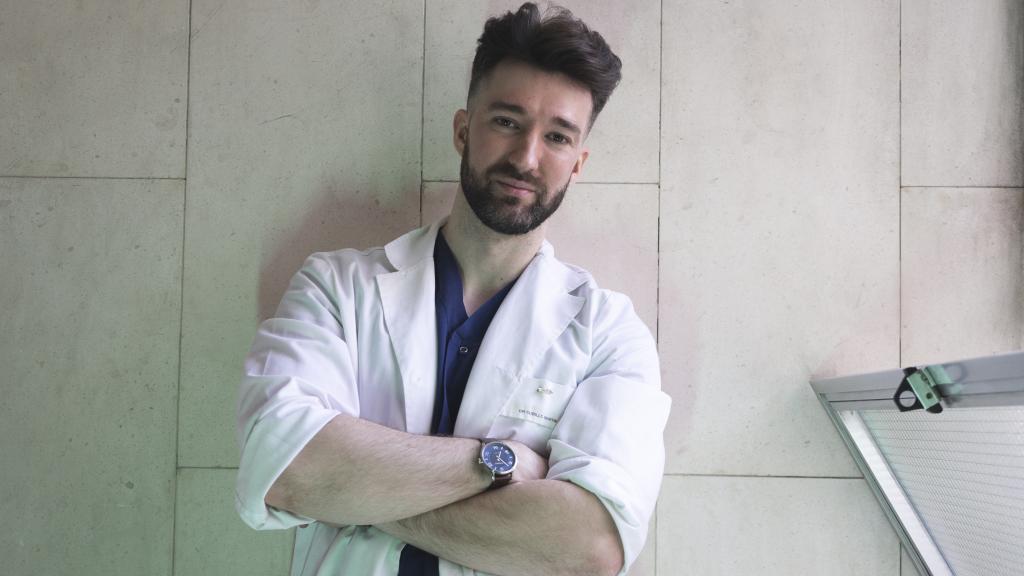 David Callejo, anestesista pediátrico.