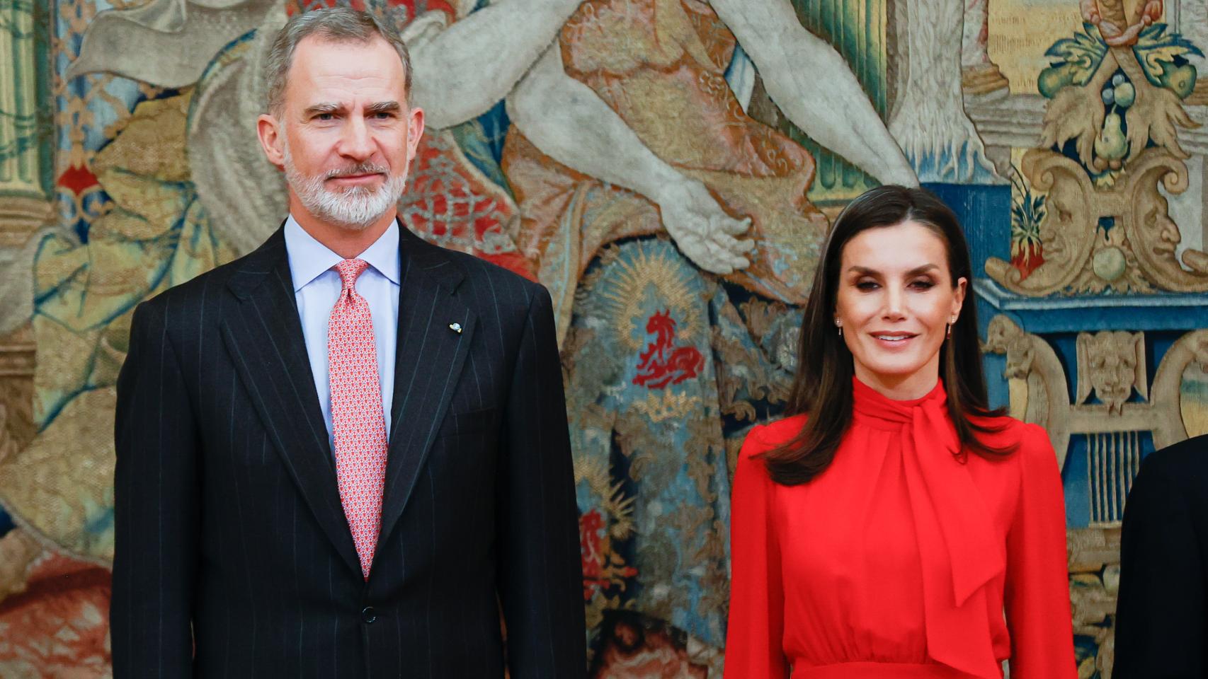 Felipe y Letizia, en su última aparición pública.