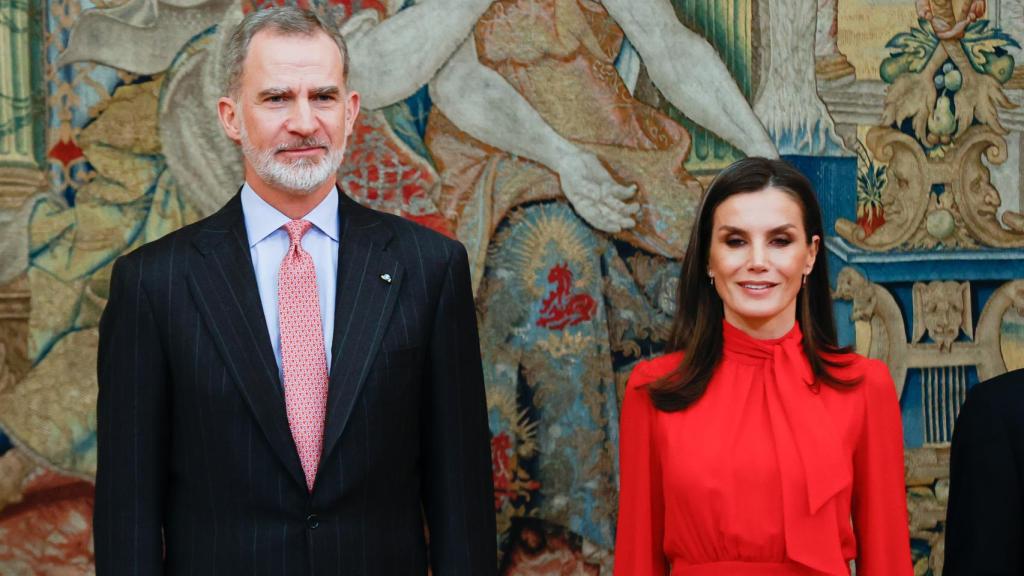 Felipe y Letizia, en su última aparición pública.