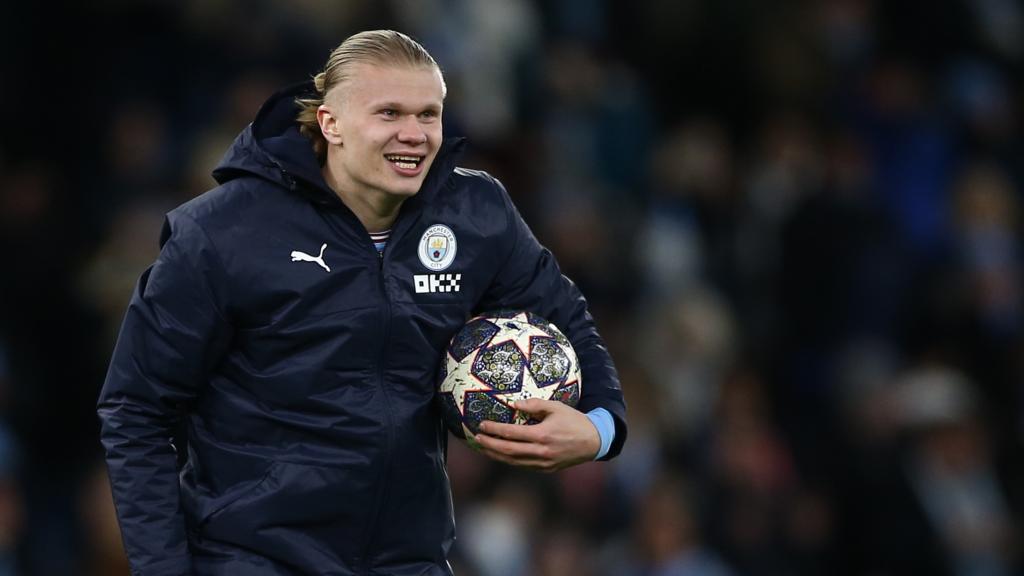 Erling Haaland, tras marcar cinco goles en el partido de Champions League contra el RB Leipzig