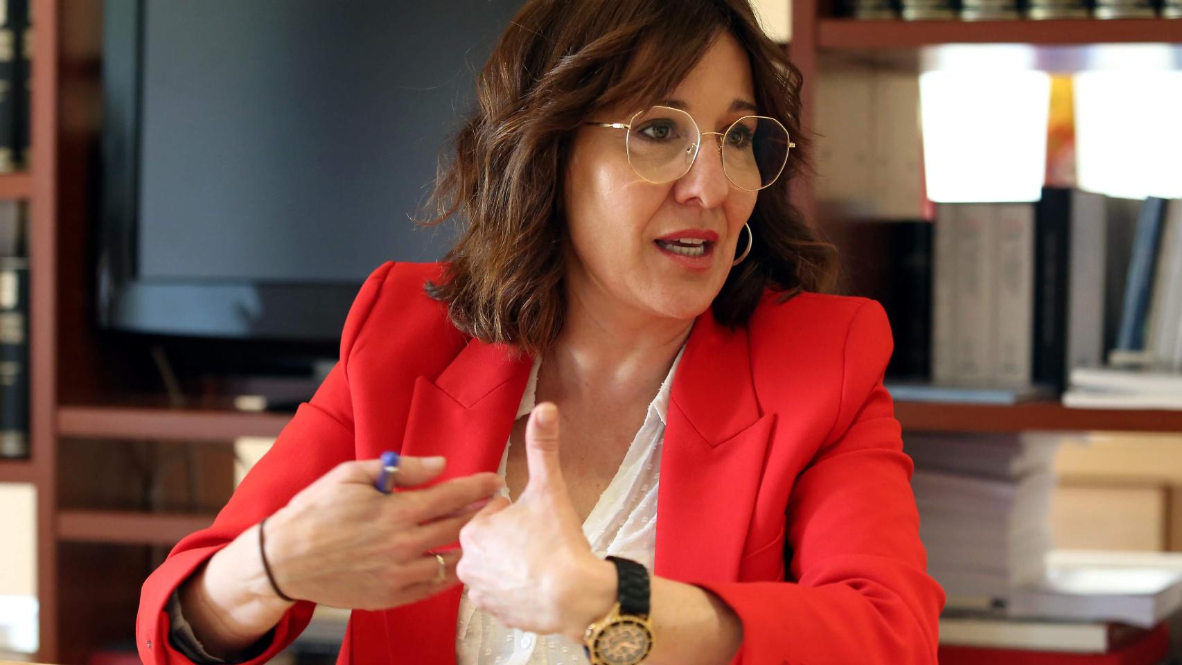 Blanca Fernández, consejera de Igualdad y portavoz del Gobierno de Castilla-La Mancha.