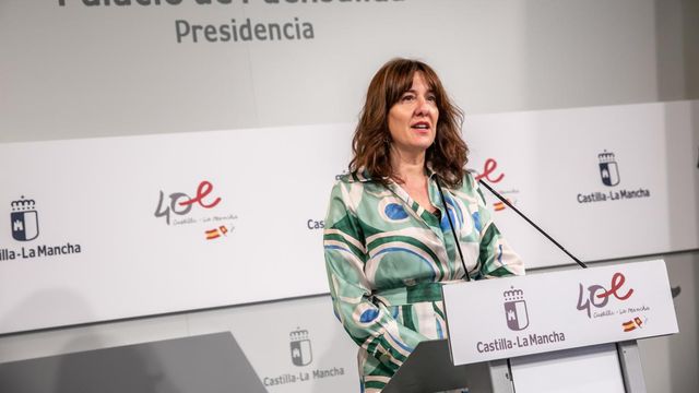 La consejera de Igualdad y portavoz del Gobierno regional, Blanca Fernández, en rueda de prensa.