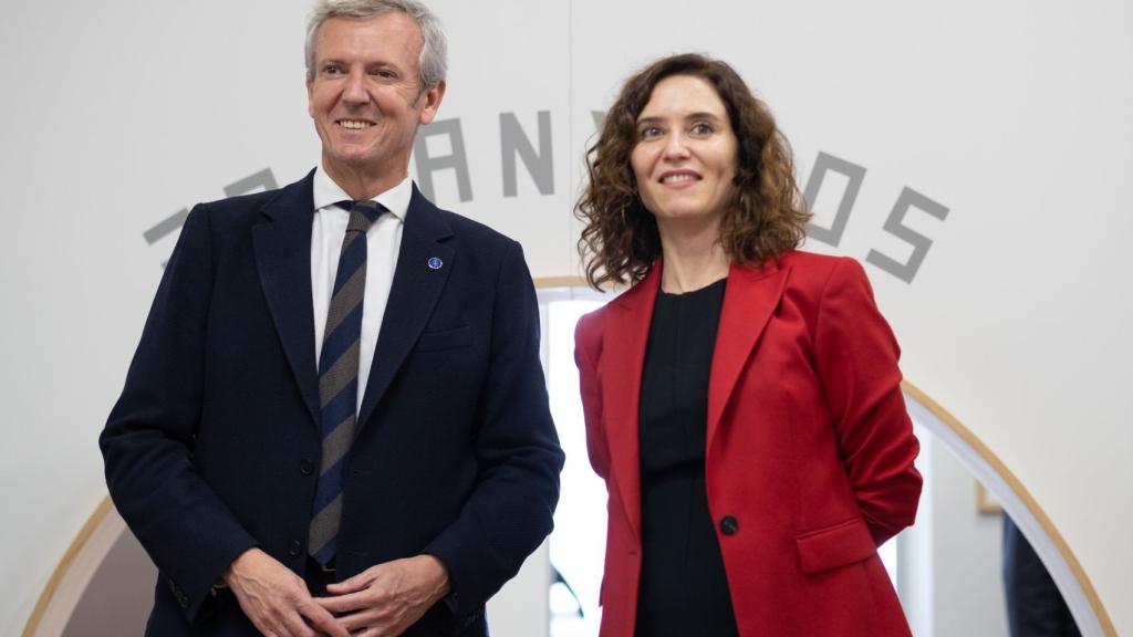 Alfonso Rueda e Isabel Díaz Ayuso.