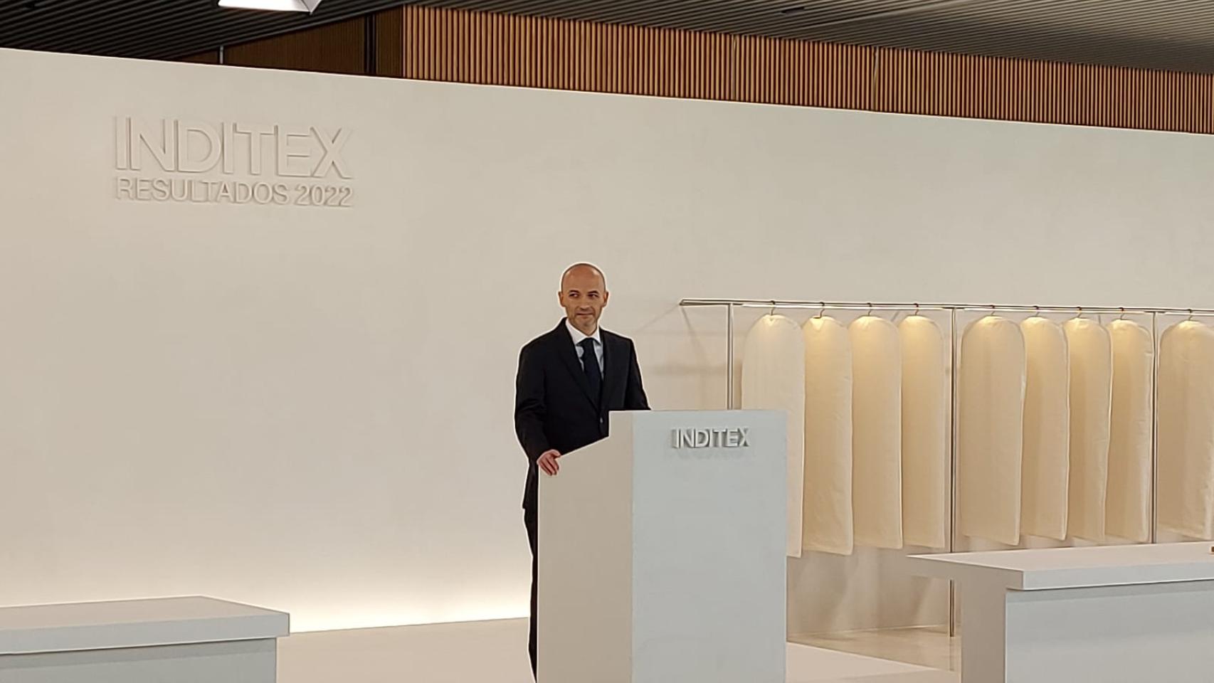 Óscar García Maceiras, consejero delegado de Inditex.