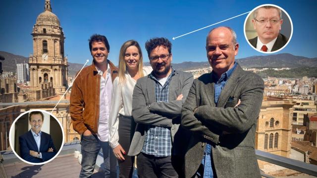 Los hijos de Jorge Valdano y Alberto Ruiz-Gallardón, unidos por una serie en el Festival de Málaga.