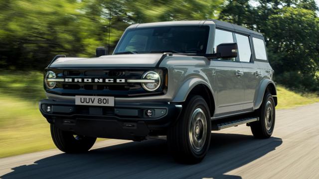 El Ford Bronco solo está disponible en las versiones Outer Banks y Badlands.