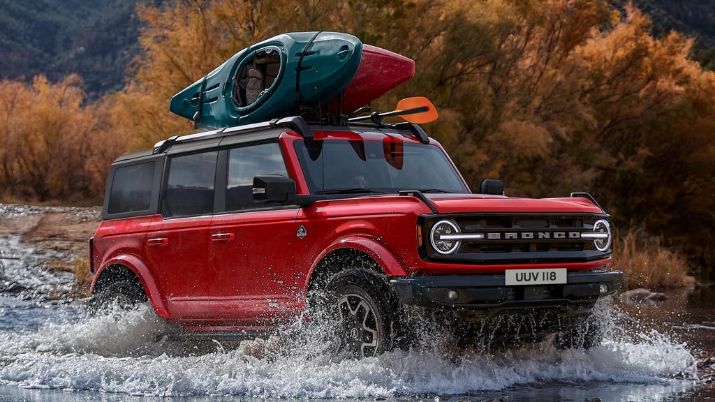 El Ford Bronco cuenta con siete modos de conducción.