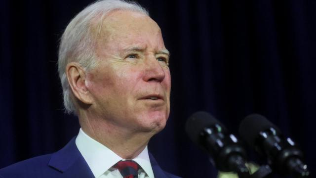 El presidente de EEUU Joe Biden