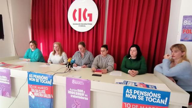 Rueda de prensa de las trabajadoras de las residencias