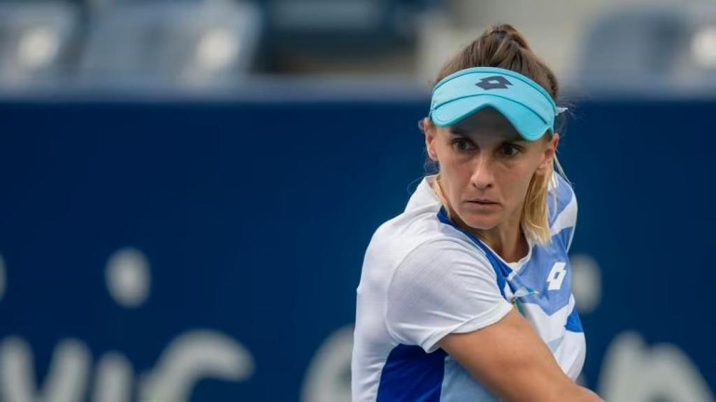 Tsurenko, en un partido de esta temporada.