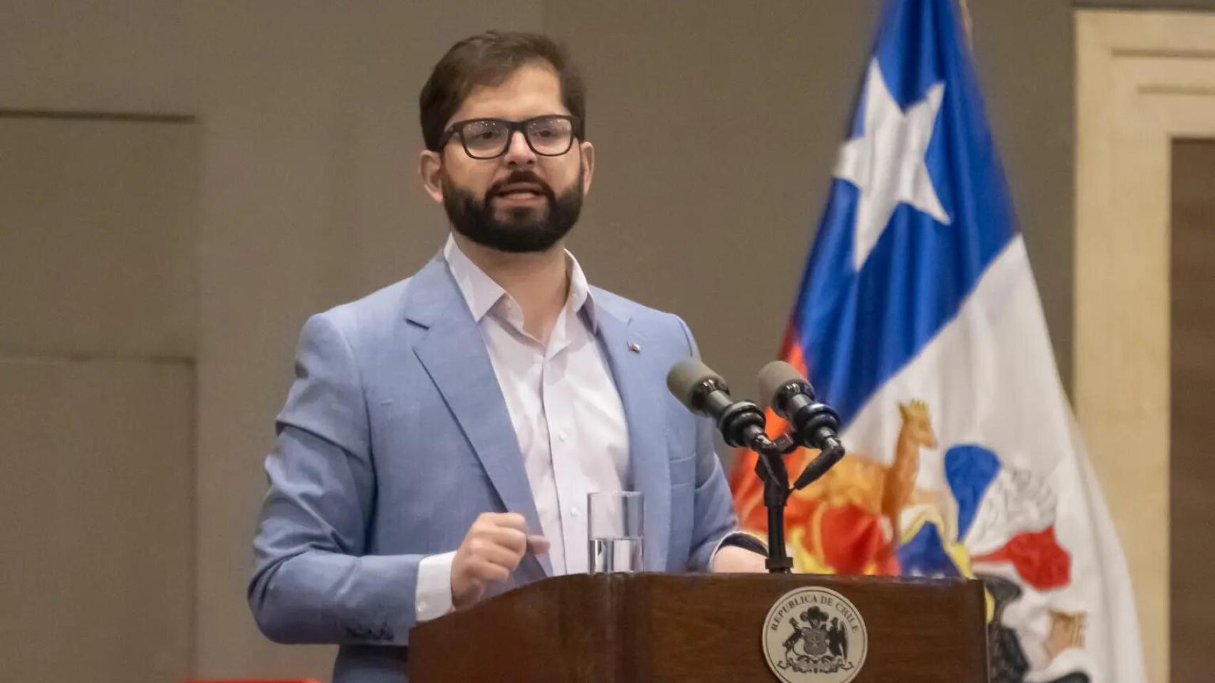 El presidente de Chile, Gabriel Boric, en una fotografía de archivo.
