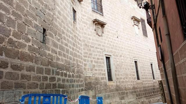 Parte de la fachada sur de la Catedral de Toledo.