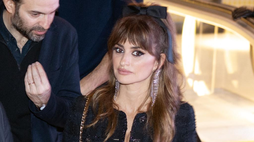 Penélope Cruz en París.