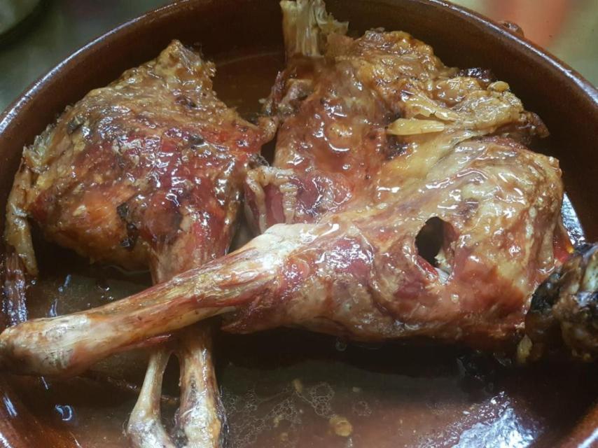 Lechazo del Mesón La Rúa