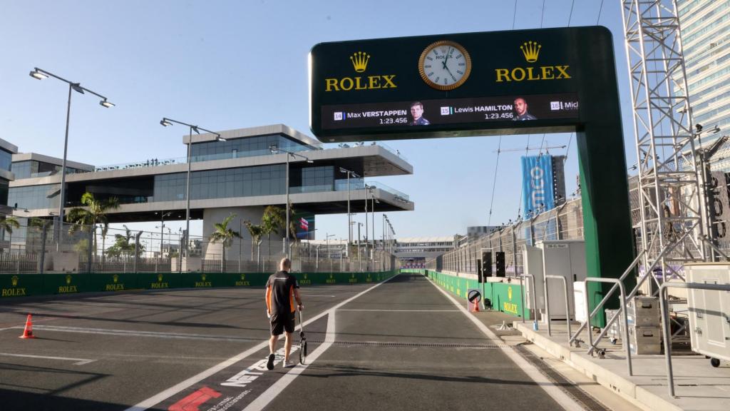 Imagen del paddock de Arabia Saudí.