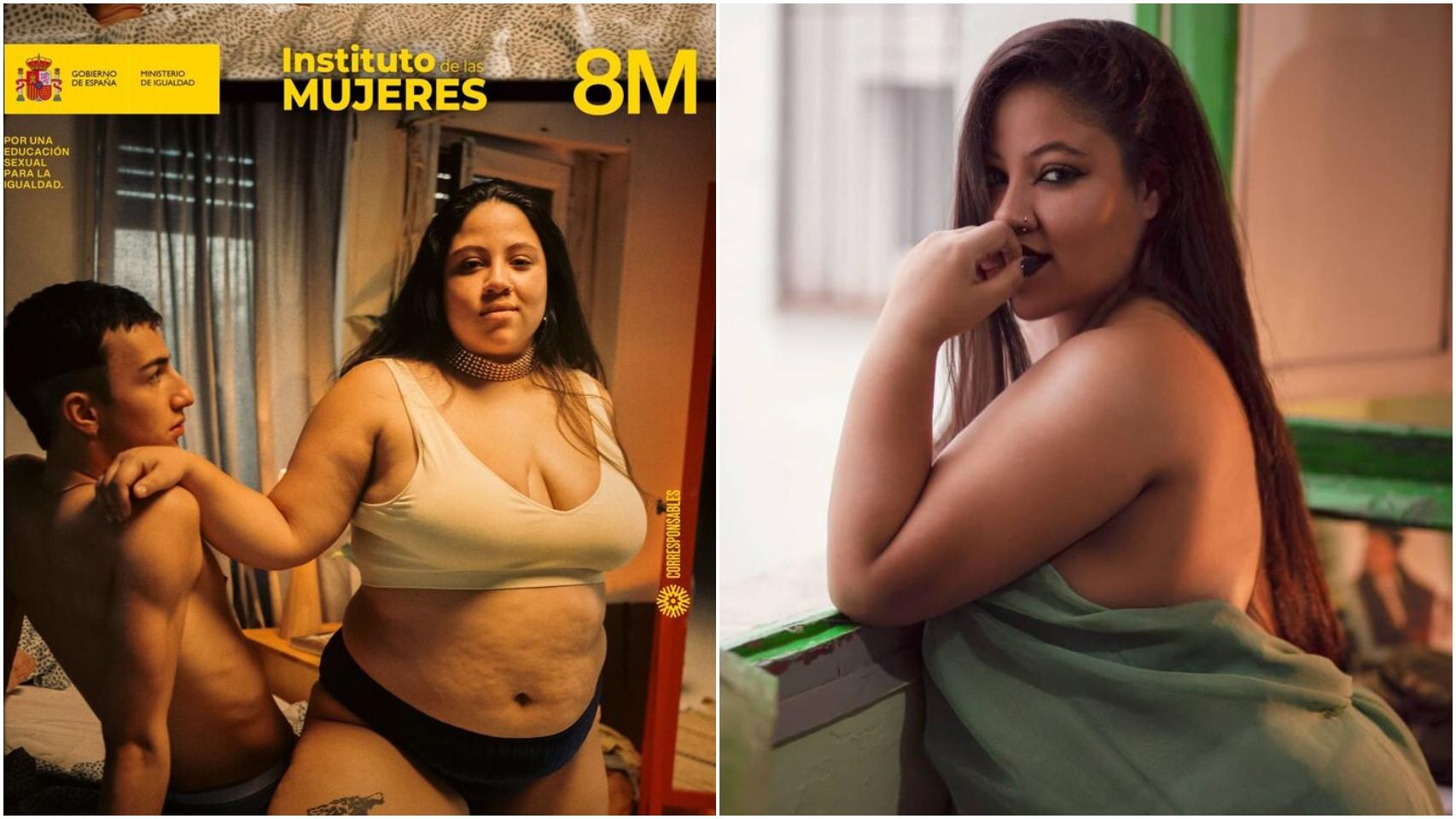 Lyz es profesora de baile y protagoniza el anuncio del Ministerio de Igualdad.