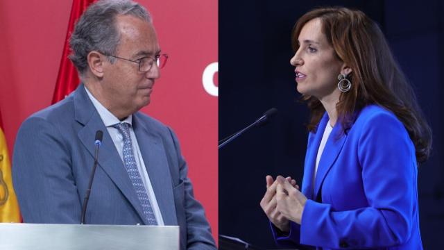 Enrique Ossorio y Mónica García.