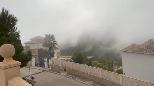 Vídeo de los estratos marinos entrando en Xàbia, publicado por Climatología UA.