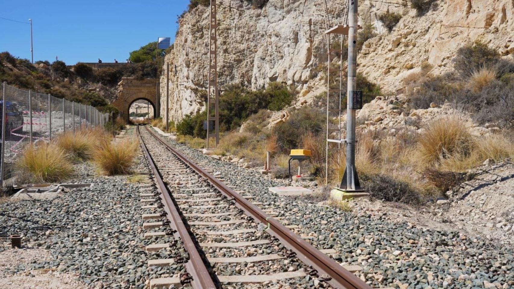 Una imagen de la cantera compartida por la consellera en redes.