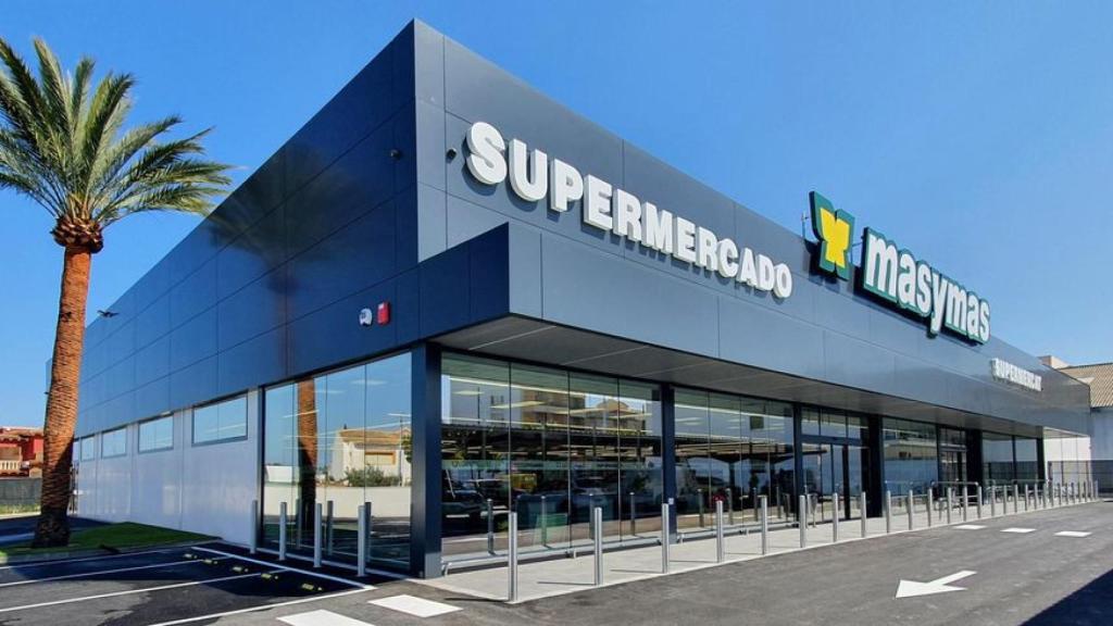 Una de las tiendas de Masymas Supermercados.