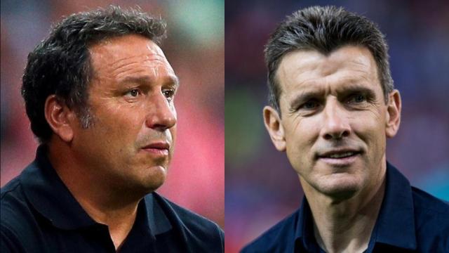 Eusebio Sacristán y Juan Carlos Unzúe