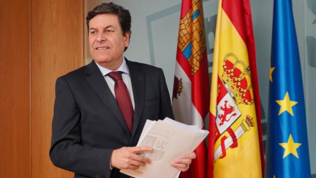 El consejero de Economía y Hacienda y portavoz, Carlos Fernández Carriedo.
